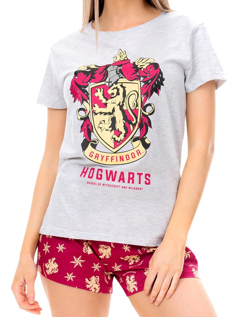 Harry Potter Damen Schlafanzug Hogwarts