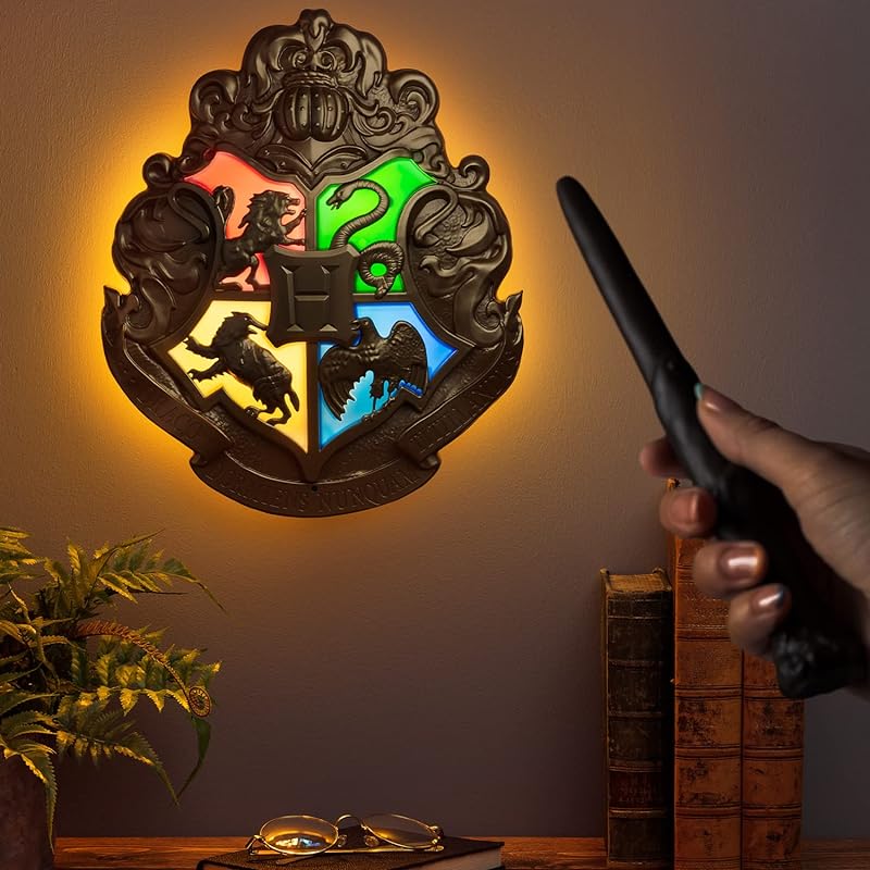 Harry-Potter-Leuchte, blason de Poudlard Tischlampe
