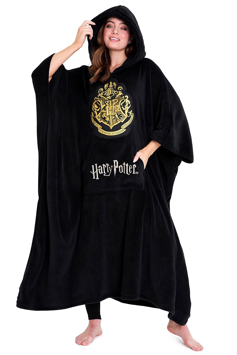 Harry Potter Übergroße Kapuzenpullover Decke Damen und Herren Oversized Hoodie Winter Warme Decke zu Überziehen